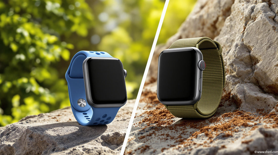 Silicone vs. Nylon: Best Band Material for Outdoor Use