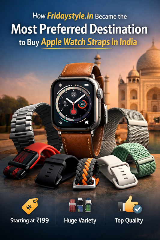 India's best Apple Watch straps destination with over 100000+ loving customers.