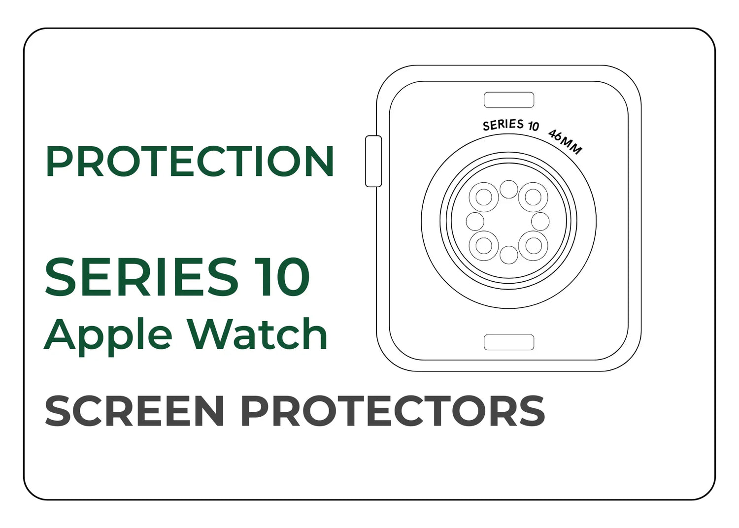 Buy Best Apple Watch Series 10 42/46MM Screen Guards in India