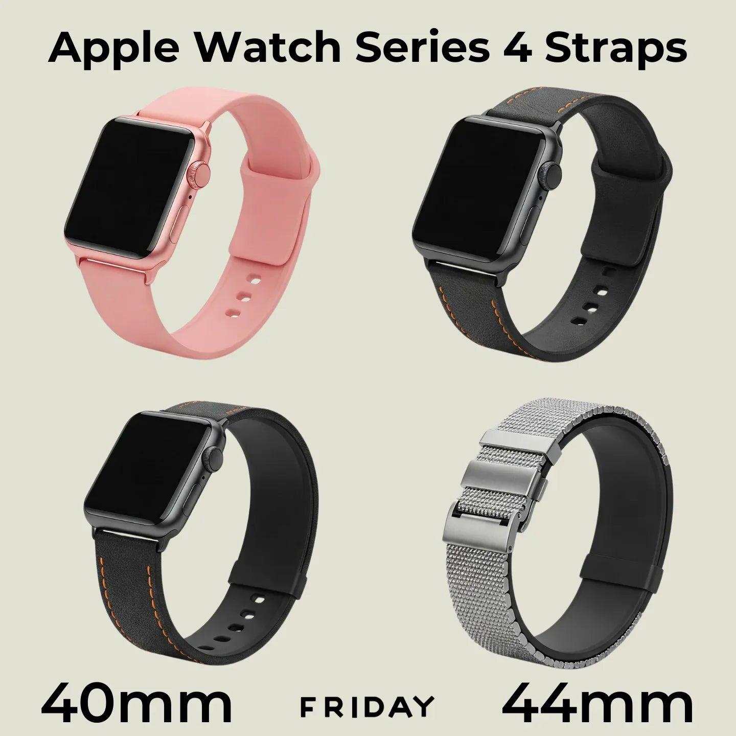 Shop Apple Watch Series 4 Straps | Compatible with 40mm & 44mm