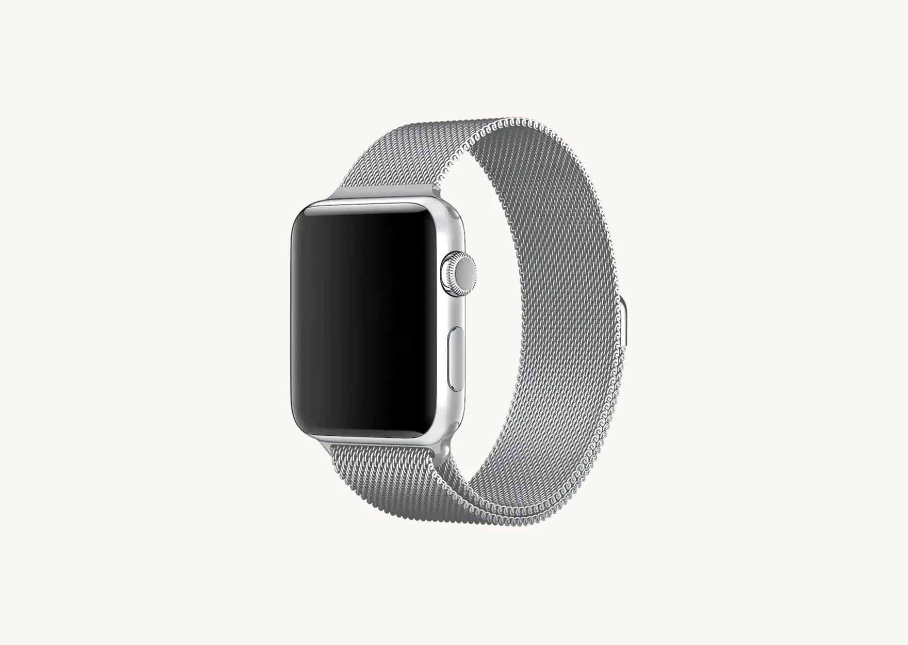 Milanese Loop Apple Watch Sale Best Buy Clear Silver 38/40/41/42mm