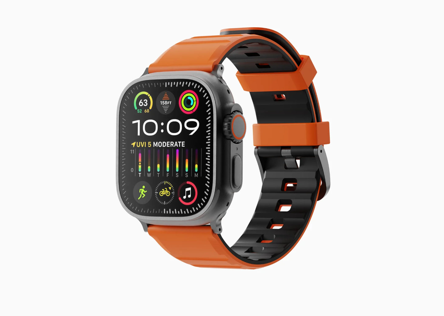 Orange & Black