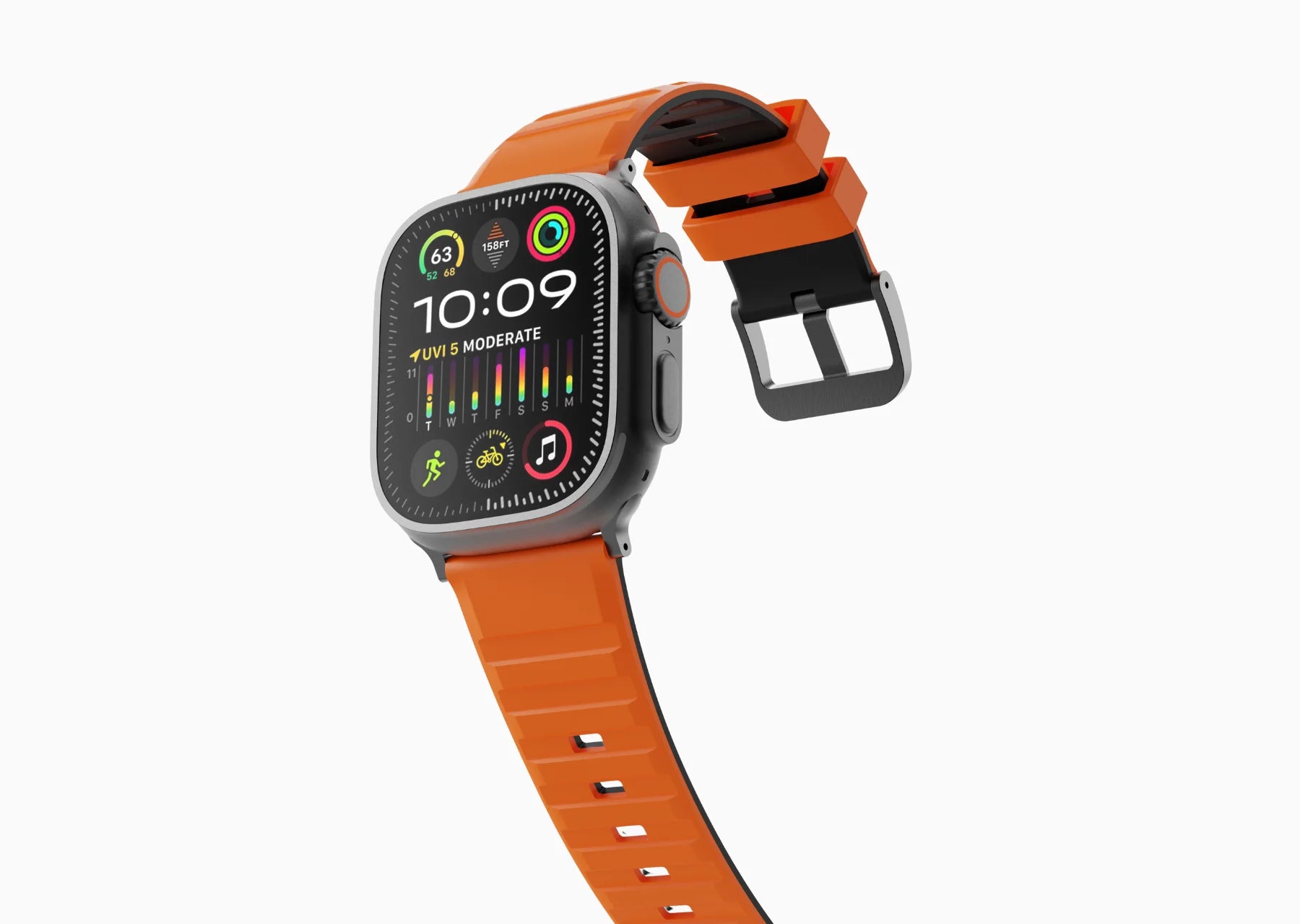 Orange & Black