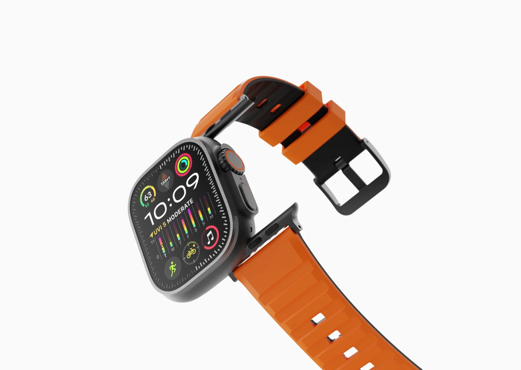 Orange & Black