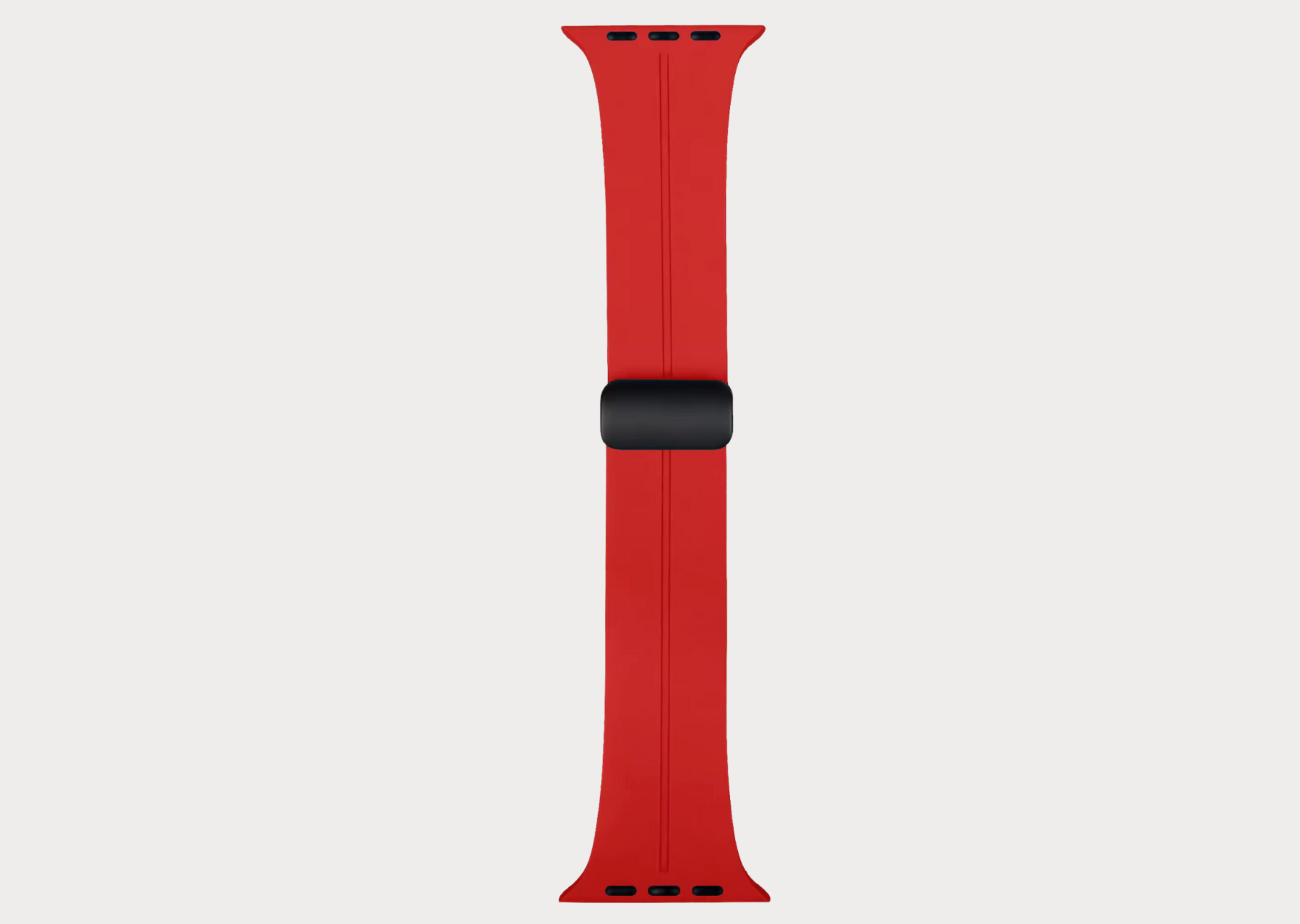 Simply Red Apple Simply Red Classic Fit Magnetic Deployant Clasp Apple Watch Band | Friday