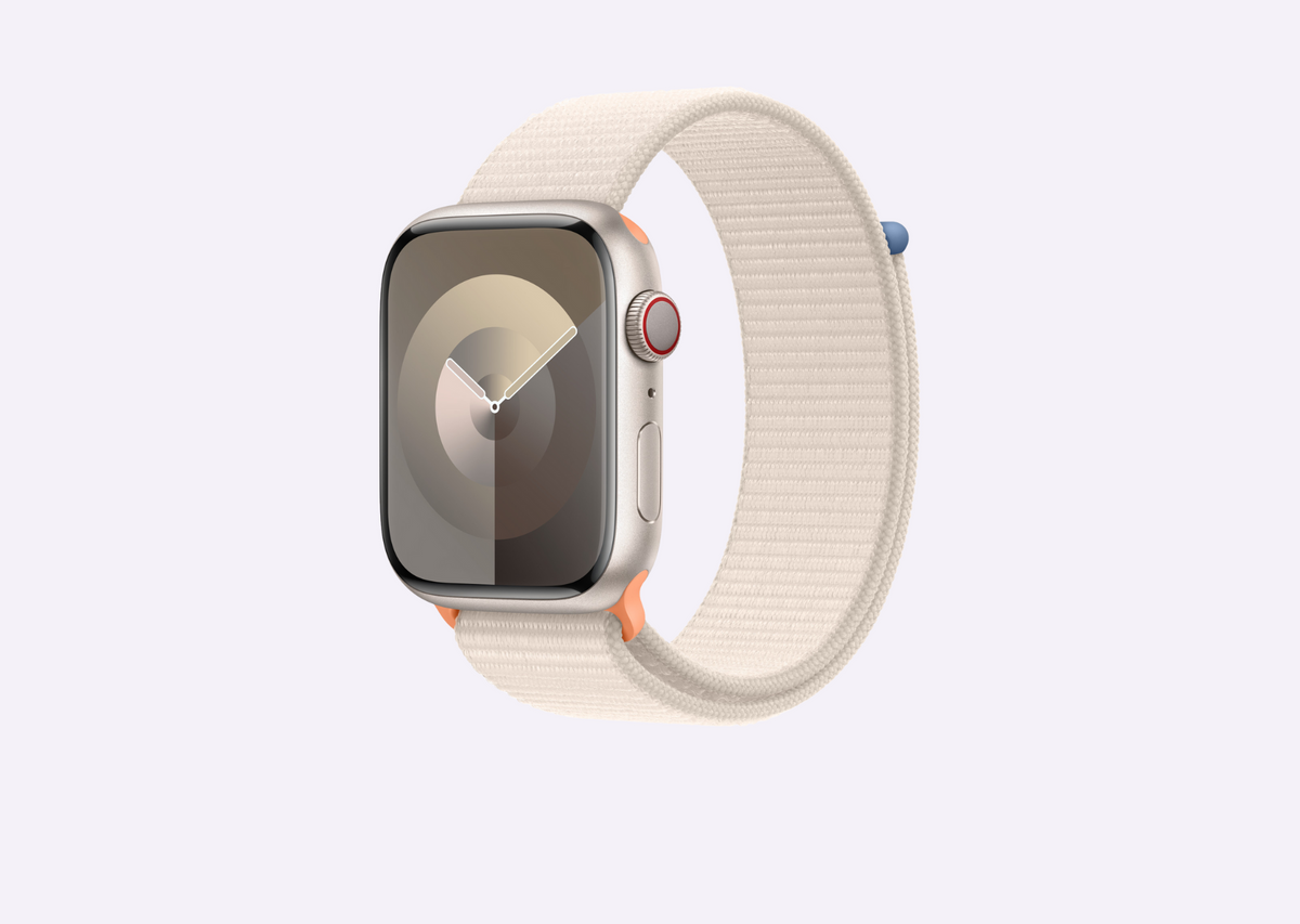 Starlight Sport Loop Pull Tab Apple Watch Band | Friday