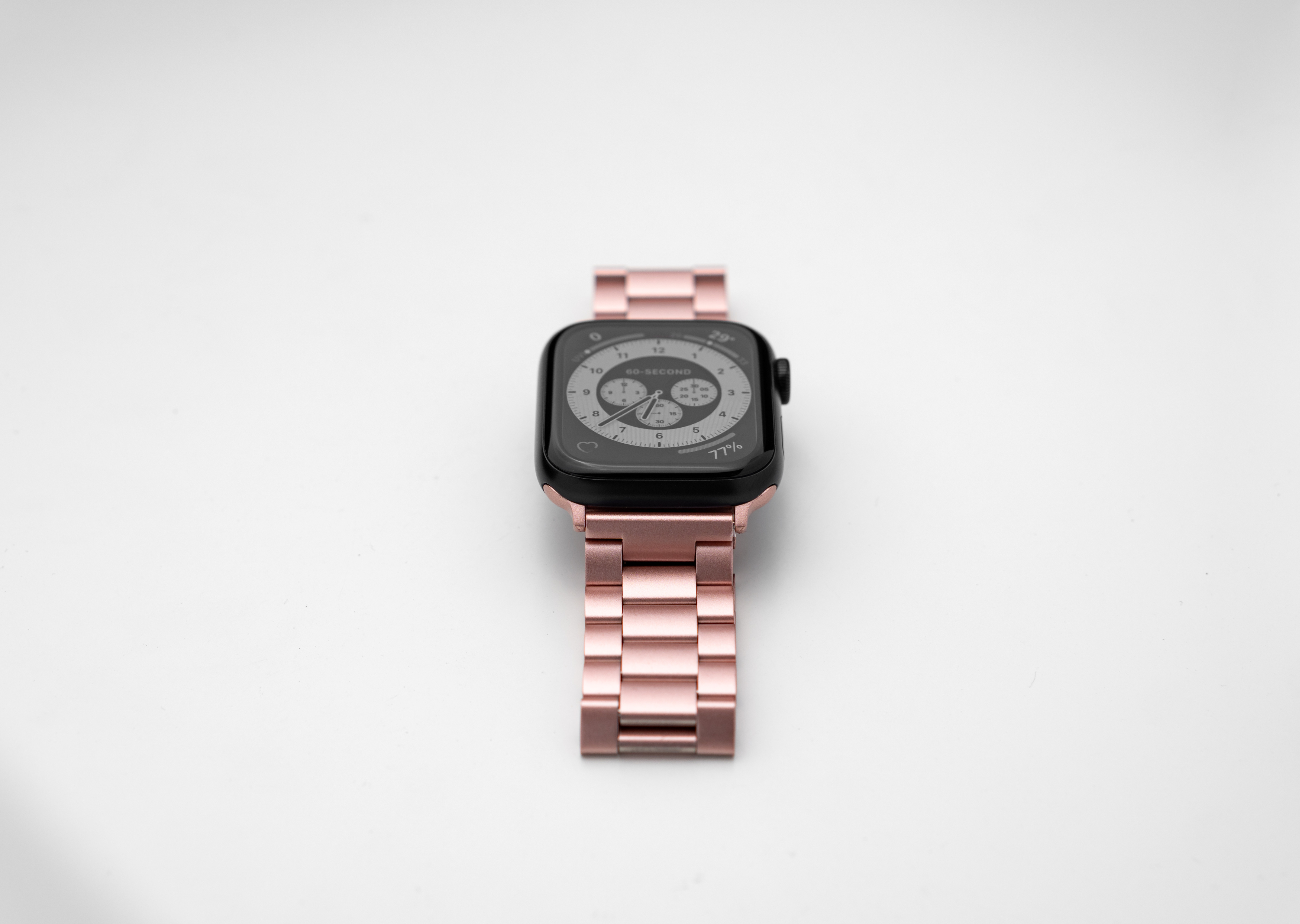 Rose Gold Apple Pink Apple Watch Strap Series Rose Pink Premium